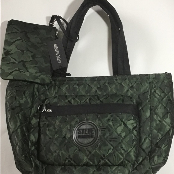 Steve Madden Camo Travel Bag 